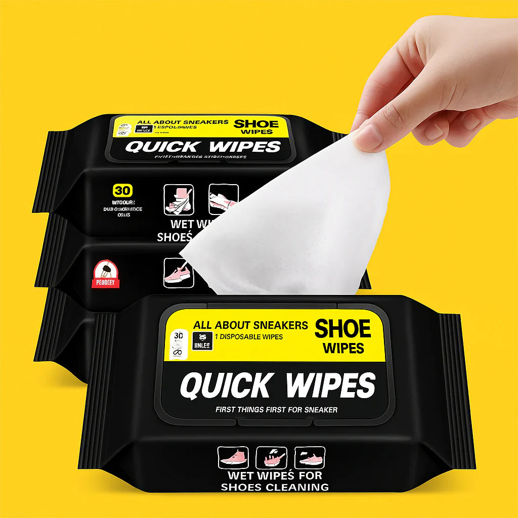 Instant Shoe Cleaning Wipes (Pack of 2)