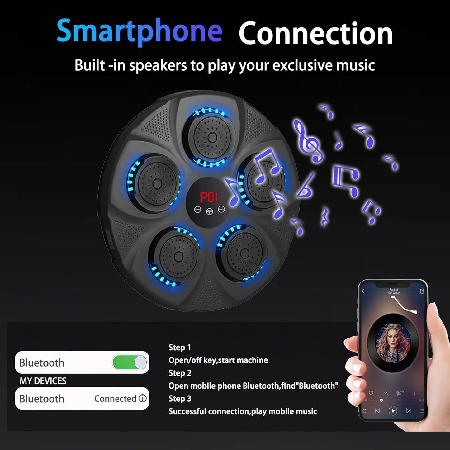 Wall Mounted Music Boxing Machine - Electronic